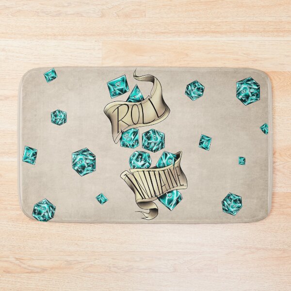 Item preview, DnD Roll Initiative (light blue) designed and sold by RetroCoven.