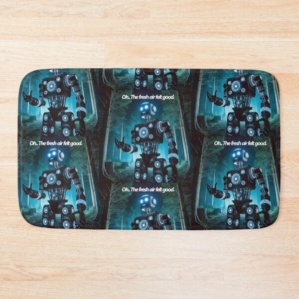 Item preview, Robot Happy in the Woods designed and sold by Dogandesighn.
