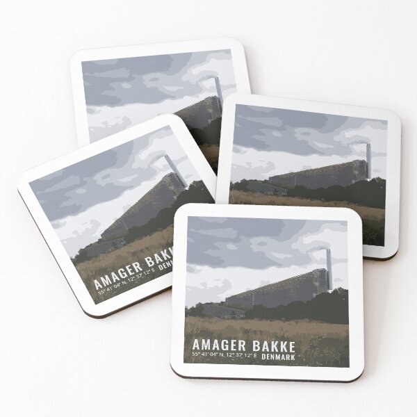 Item preview, Amager Bakke Copenhagen: Modern Marvel Illustration designed and sold by Mundivagant Designs.