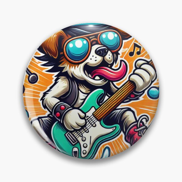 Item preview, Rockstar Pet Playing Guitar designed and sold by Nauert's.