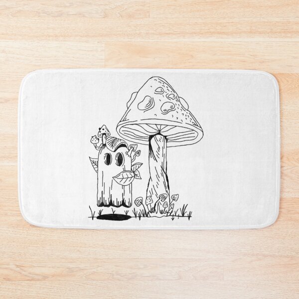 Item preview, Nature ghost and mushroom tree designed and sold by ArtBySandmage.