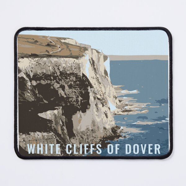 Item preview, Sunny Day at the White Cliffs of Dover designed and sold by Mundivagant Designs.