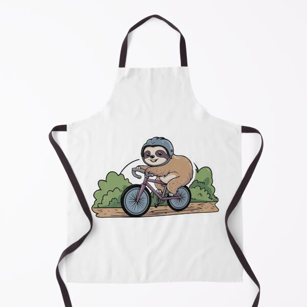 Item preview, Funny Cute Cycling Sloth for Bike Lovers Fathers designed and sold by Laugh-Lines.