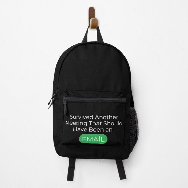 Item preview, Survived Another Meeting - Office Humor Work Funny Sarcastic designed and sold by TousheArt.