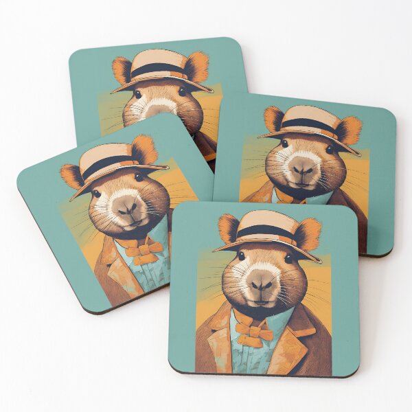Item preview, IKON CAPYBARA JAZZ , CAPYBARA, JAZZ designed and sold by GOLDENGARDENART.