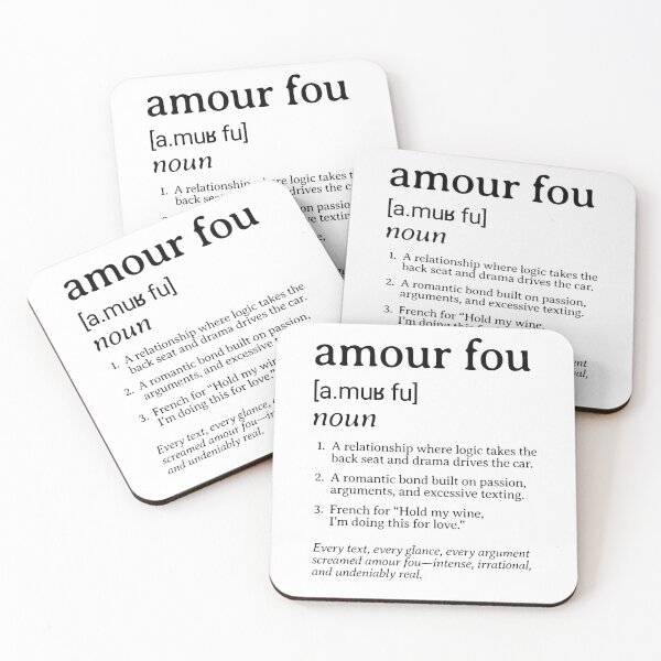 Item preview, Dictionary: Amour Fou (I) designed and sold by nature. electrified..