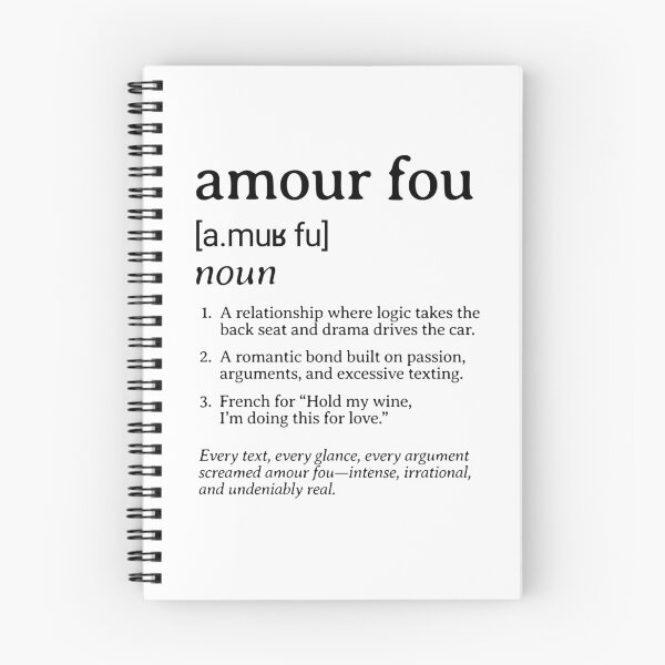 Item preview, Dictionary: Amour Fou (I) designed and sold by nature. electrified..