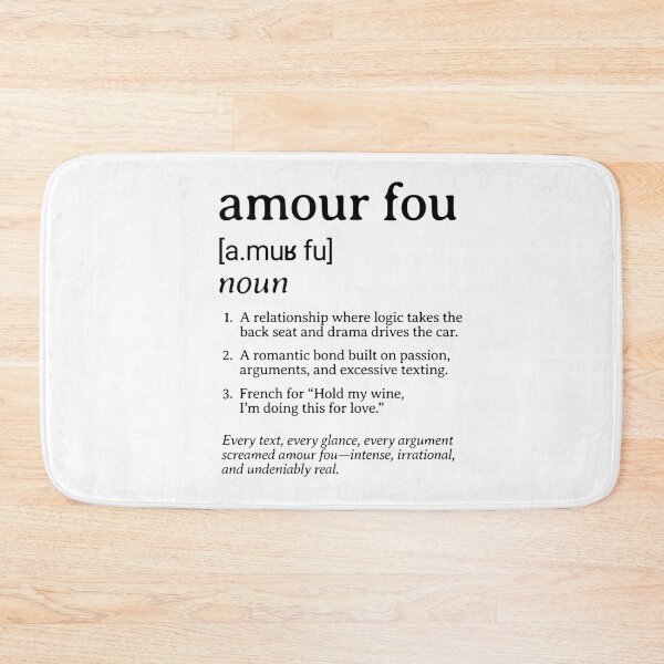 Item preview, Dictionary: Amour Fou (I) designed and sold by nature. electrified..