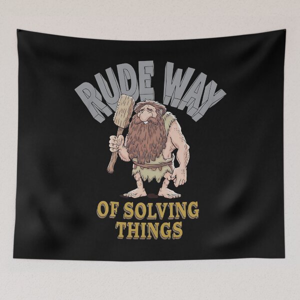 Item preview, Rude way - Solving things designed and sold by JansenGS.