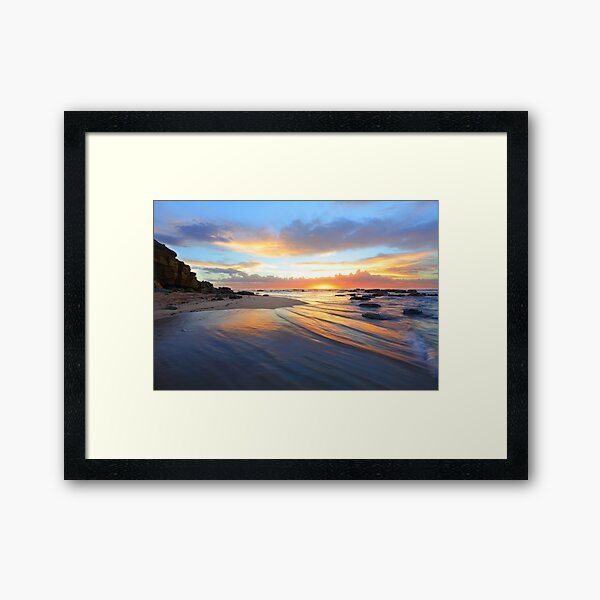 Item preview, Magnificent sunrise morning at Bateau beach Australia seascape landscape designed and sold by Cooee Collection.