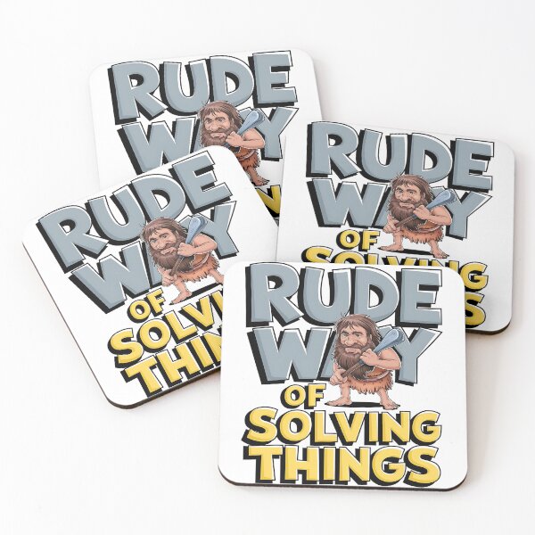Item preview, Rude way - Solving things designed and sold by JansenGS.