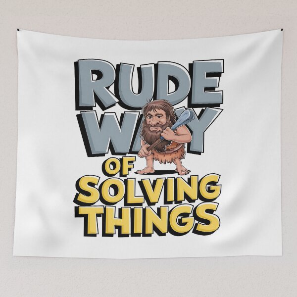 Item preview, Rude way - Solving things designed and sold by JansenGS.