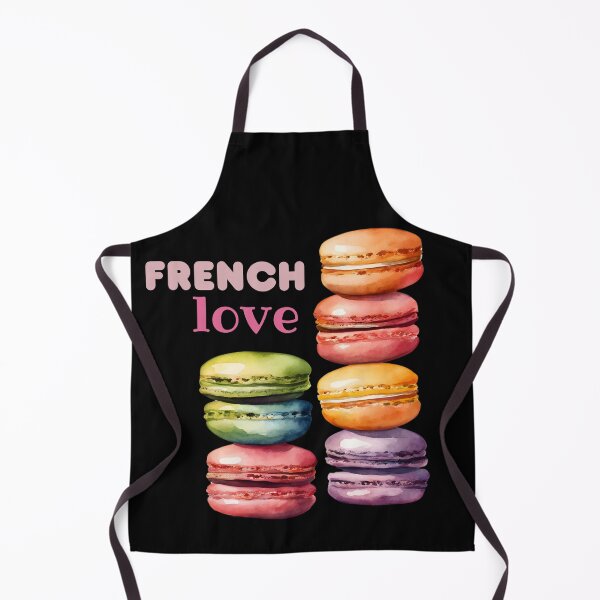 Item preview, French Love, Sweet Colorful Macarons, Rainnbow Macarons, Baking Lovers, Cake Maker designed and sold by KolorellaS.