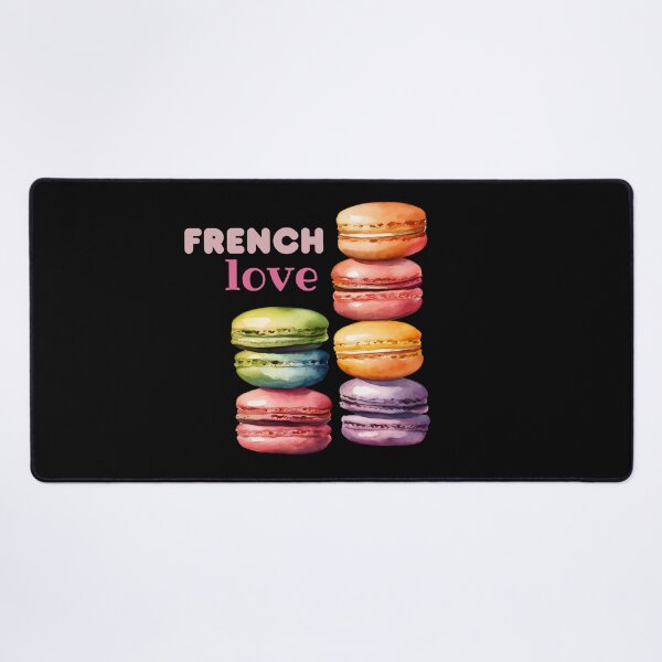 Item preview, French Love, Sweet Colorful Macarons, Rainnbow Macarons, Baking Lovers, Cake Maker designed and sold by KolorellaS.