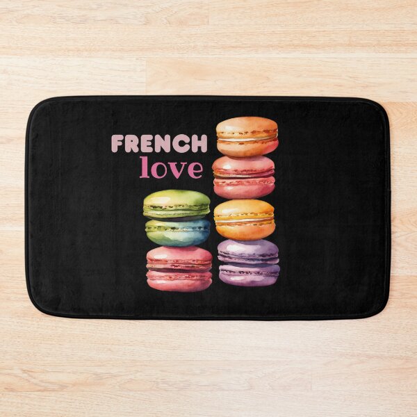 Item preview, French Love, Sweet Colorful Macarons, Rainnbow Macarons, Baking Lovers, Cake Maker designed and sold by KolorellaS.