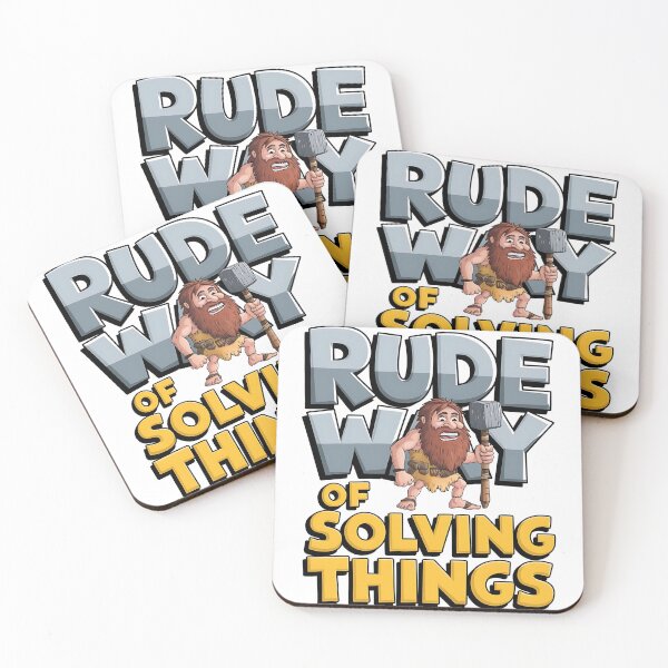 Item preview, Rude way - Solving things designed and sold by JansenGS.