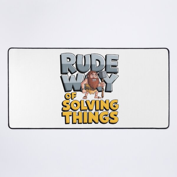 Item preview, Rude way - Solving things designed and sold by JansenGS.