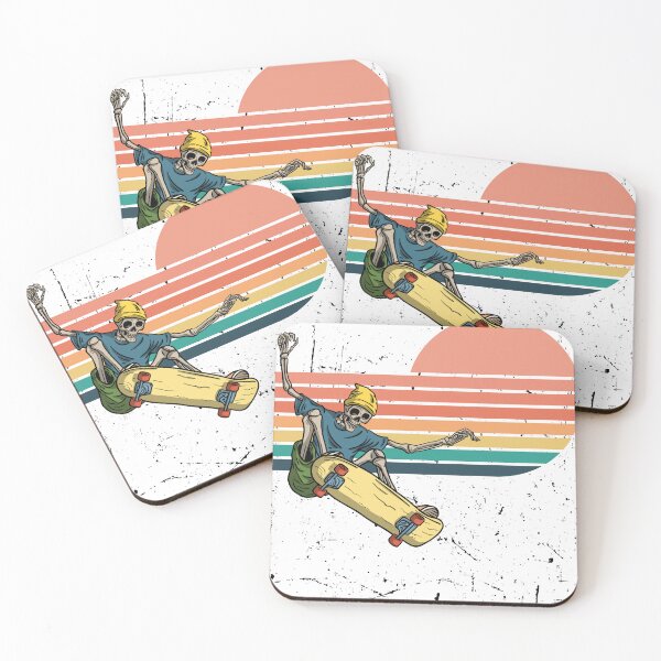 Item preview, Retro Skateboard Sunset Vibes designed and sold by Veryniq.