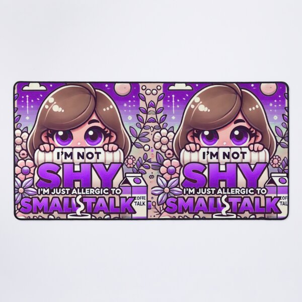 Item preview, Avoidance of small talk stems from a desire for meaningful exchanges. designed and sold by cherryfoxy24.