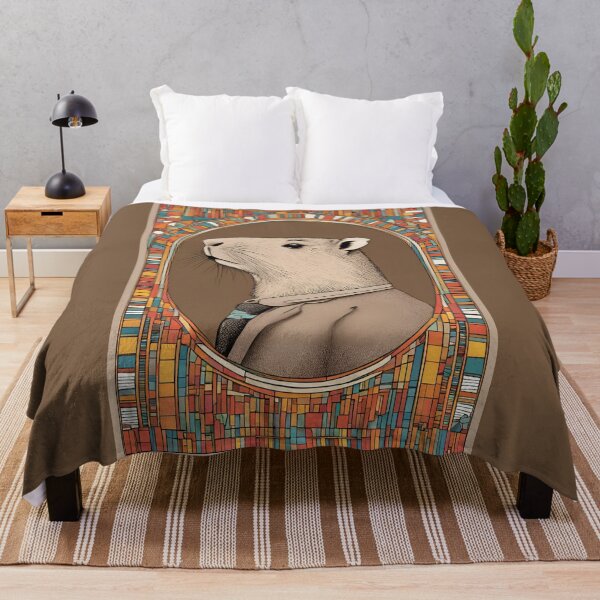 Item preview, PICTURE IKON CAPYBARA , CAPYBARA, designed and sold by GOLDENGARDENART.