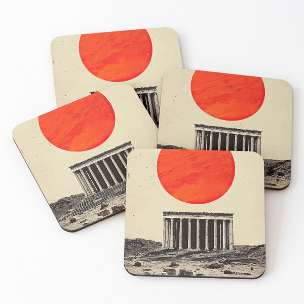 Item preview, Red Sun Temple designed and sold by PlanetBPop.