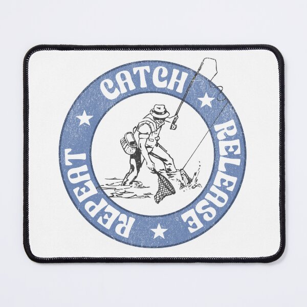 Item preview, catch - release - repeat designed and sold by VariousGoodies.