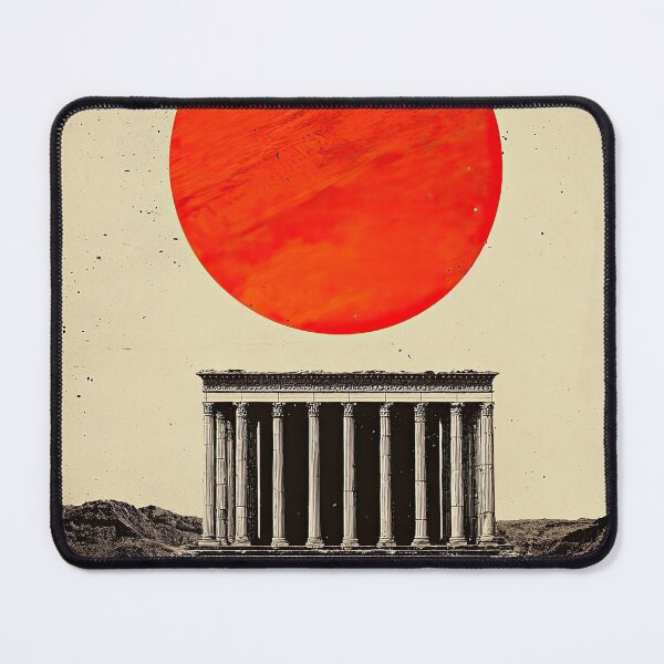 Item preview, Red Sun Temple designed and sold by PlanetBPop.