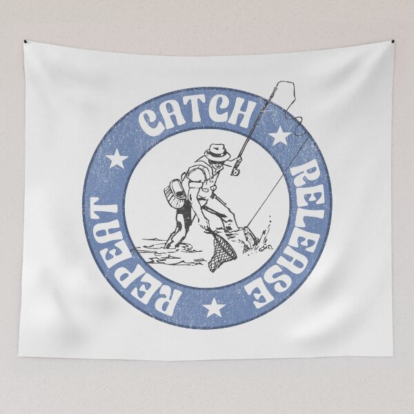 Item preview, catch - release - repeat designed and sold by VariousGoodies.