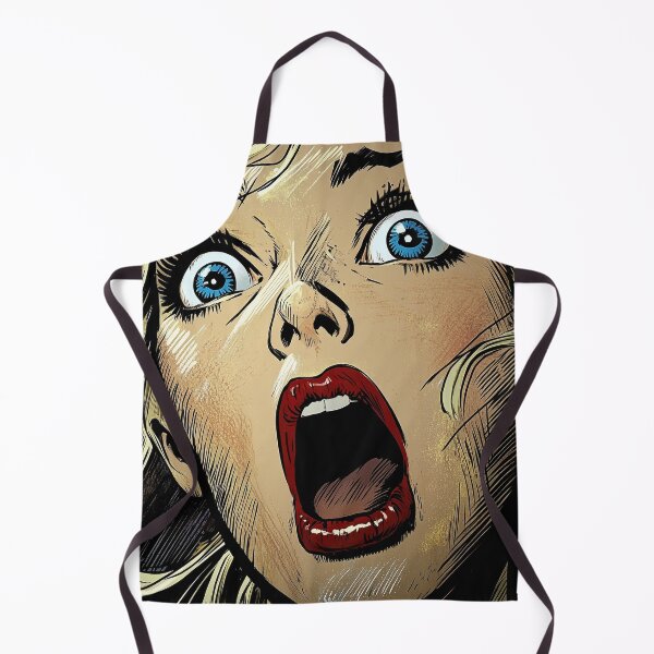 Item preview, Dramatic Horror Pop Art - Gothic Expression Wall Art designed and sold by Very Peculiar.