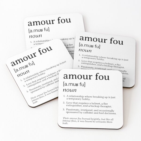 Item preview, Dictionary: Amour Fou (II) designed and sold by nature. electrified..
