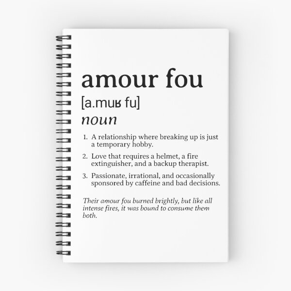 Item preview, Dictionary: Amour Fou (II) designed and sold by nature. electrified..