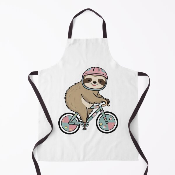 Item preview, Funny Cute Cycling Sloth for Bike Lovers Mothers designed and sold by Laugh-Lines.