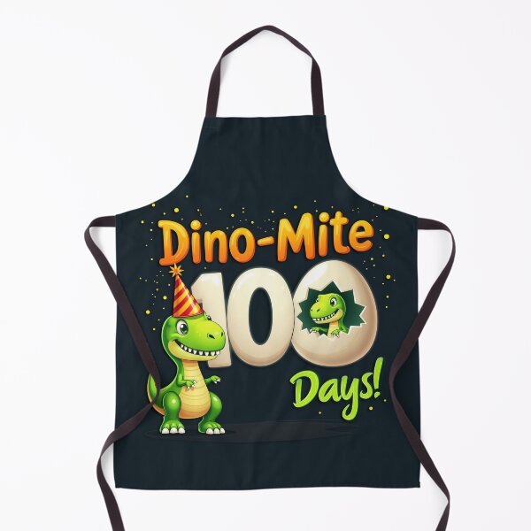 Item preview, Dino-Mite 100 Days Celebration Design – Cute Dinosaur Party Art designed and sold by Vago.