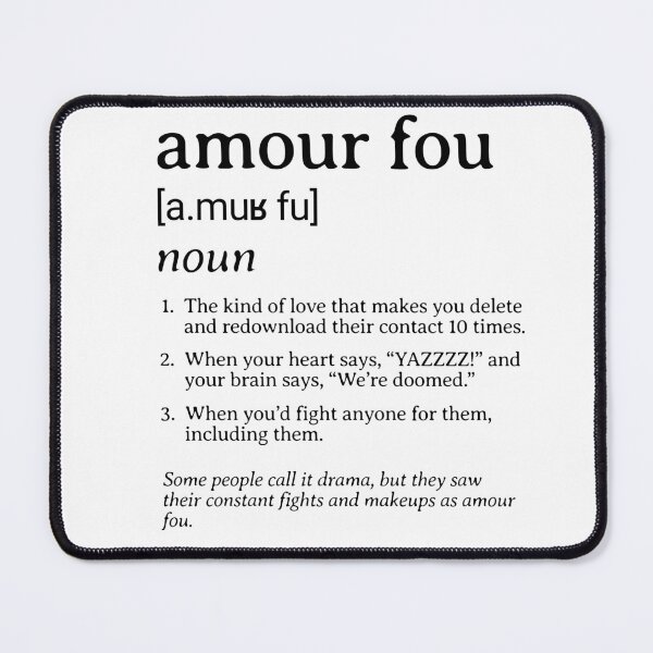 Item preview, Dictionary: Amour Fou (IV) designed and sold by nature. electrified..