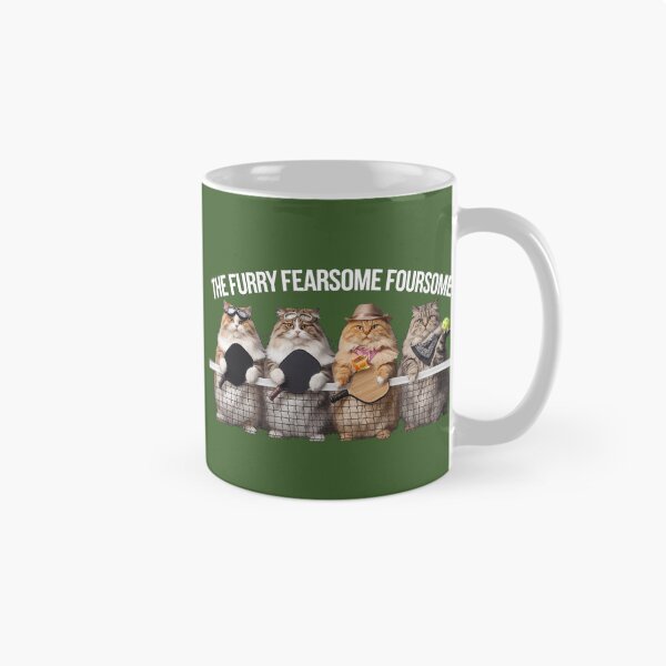 Item preview, Furry Foursome Pickleball Kitties #2 designed and sold by ChonkingHazard.