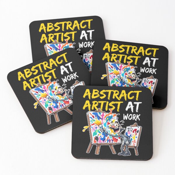 Item preview, ABSTRACT ARTIST AT WORK designed and sold by KEF Custom.