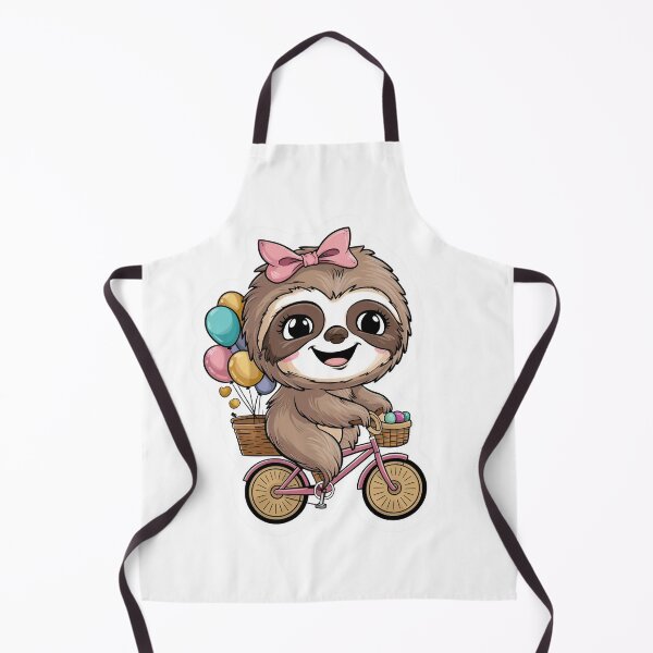 Item preview, Funny Cute Cycling Sloth for Bike Lovers Mothers designed and sold by Laugh-Lines.