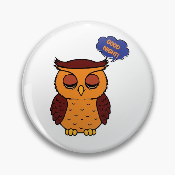 Item preview, Sleepy owl says good night designed and sold by Esinald.