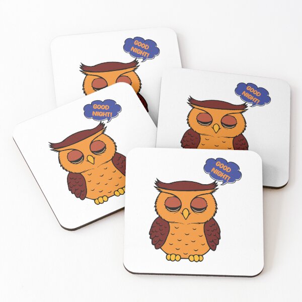Item preview, Sleepy owl says good night designed and sold by Esinald.
