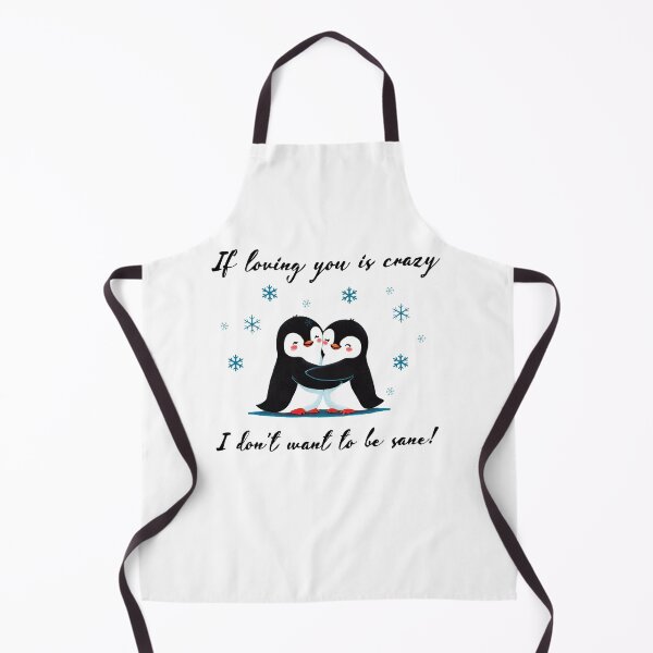 Item preview, Loving You Is Crazy Penguin Winter designed and sold by OleOleStore.