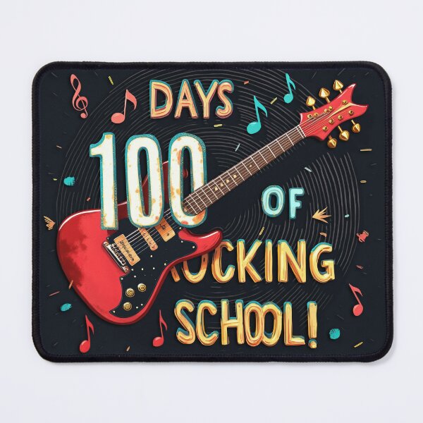 Item preview, 100 Days of Rocking School Design – Electric Guitar Celebration Art designed and sold by Vago.
