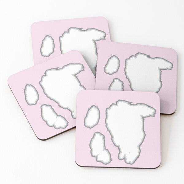 Item preview, Big White Cow Pattern | Pink Cowhide Pattern designed and sold by PatternPen.