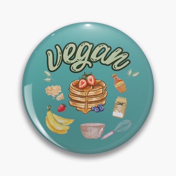 Item preview, Vegan Pancakes Delight Design designed and sold by TheBeeKindSpace.