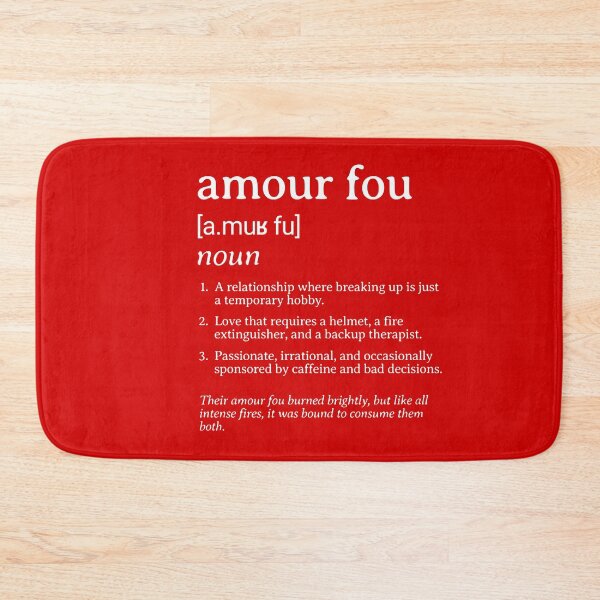 Item preview, Dictionary: Amour Fou (II) designed and sold by nature. electrified..