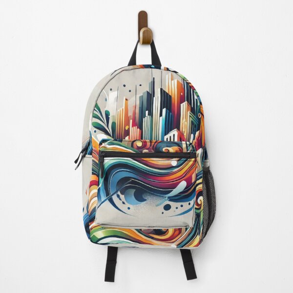 Item preview, colorful city designed and sold by fribo.