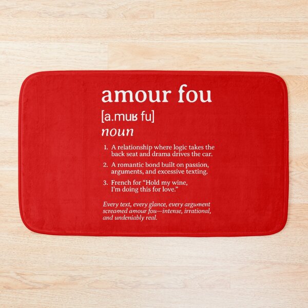 Item preview, Dictionary: Amour Fou (I) designed and sold by nature. electrified..