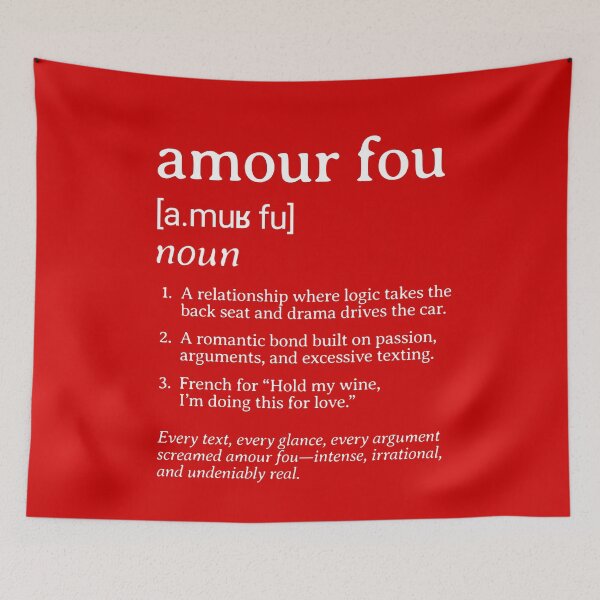 Item preview, Dictionary: Amour Fou (I) designed and sold by nature. electrified..