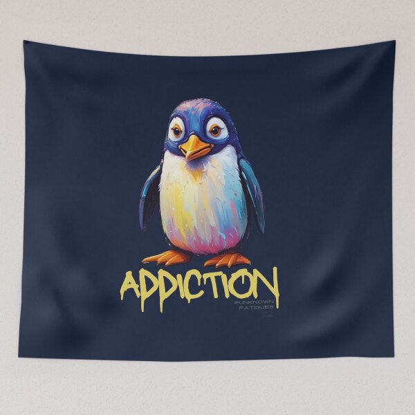 Item preview, Penguin Addiction  designed and sold by pUNKnown.