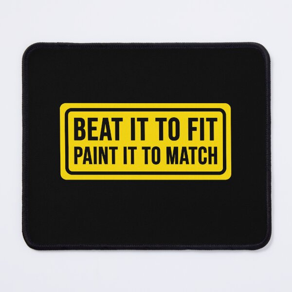 Item preview, Funny Construction phrase beat it to fit designed and sold by DisenyosDeMike.