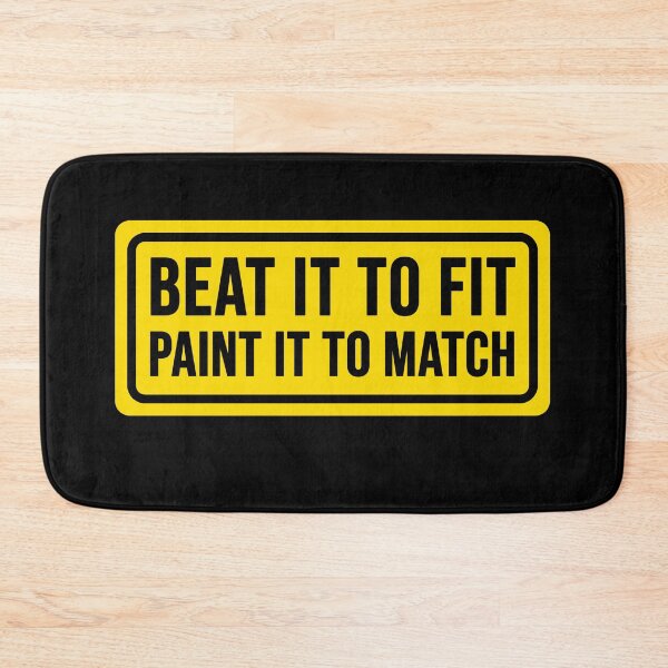 Item preview, Funny Construction phrase beat it to fit designed and sold by DisenyosDeMike.